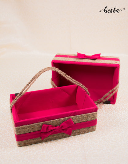 Sutli Festive Basket (Bow)