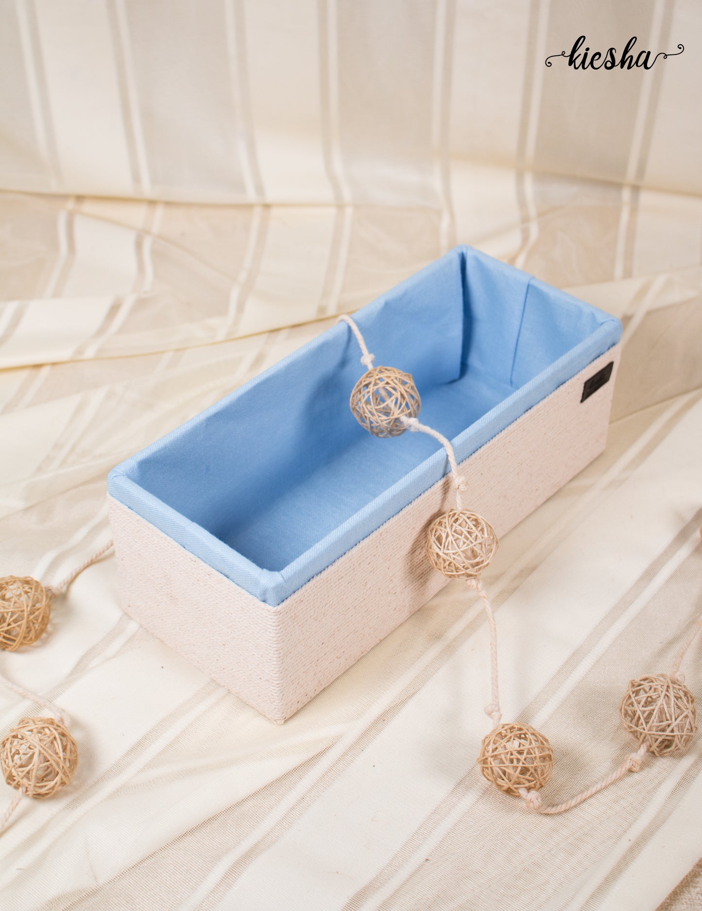 Pastel White Organiser (Small)