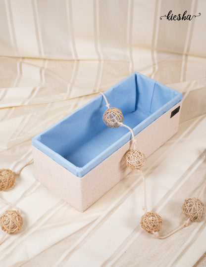 Pastel White Organiser (Small)