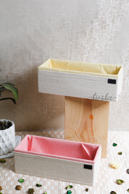 Pastel White Organiser (Small)