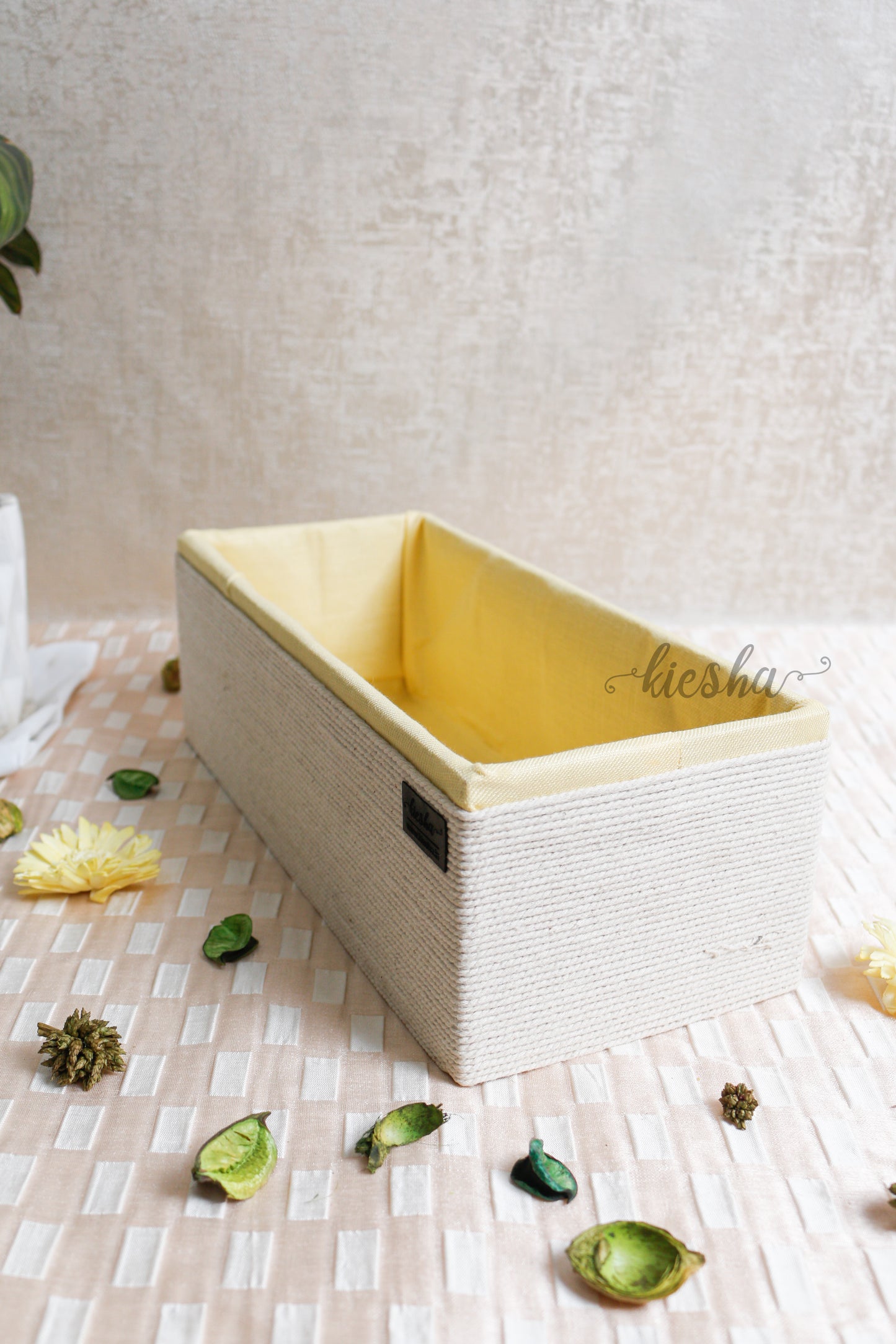 Pastel White Organiser (Small)