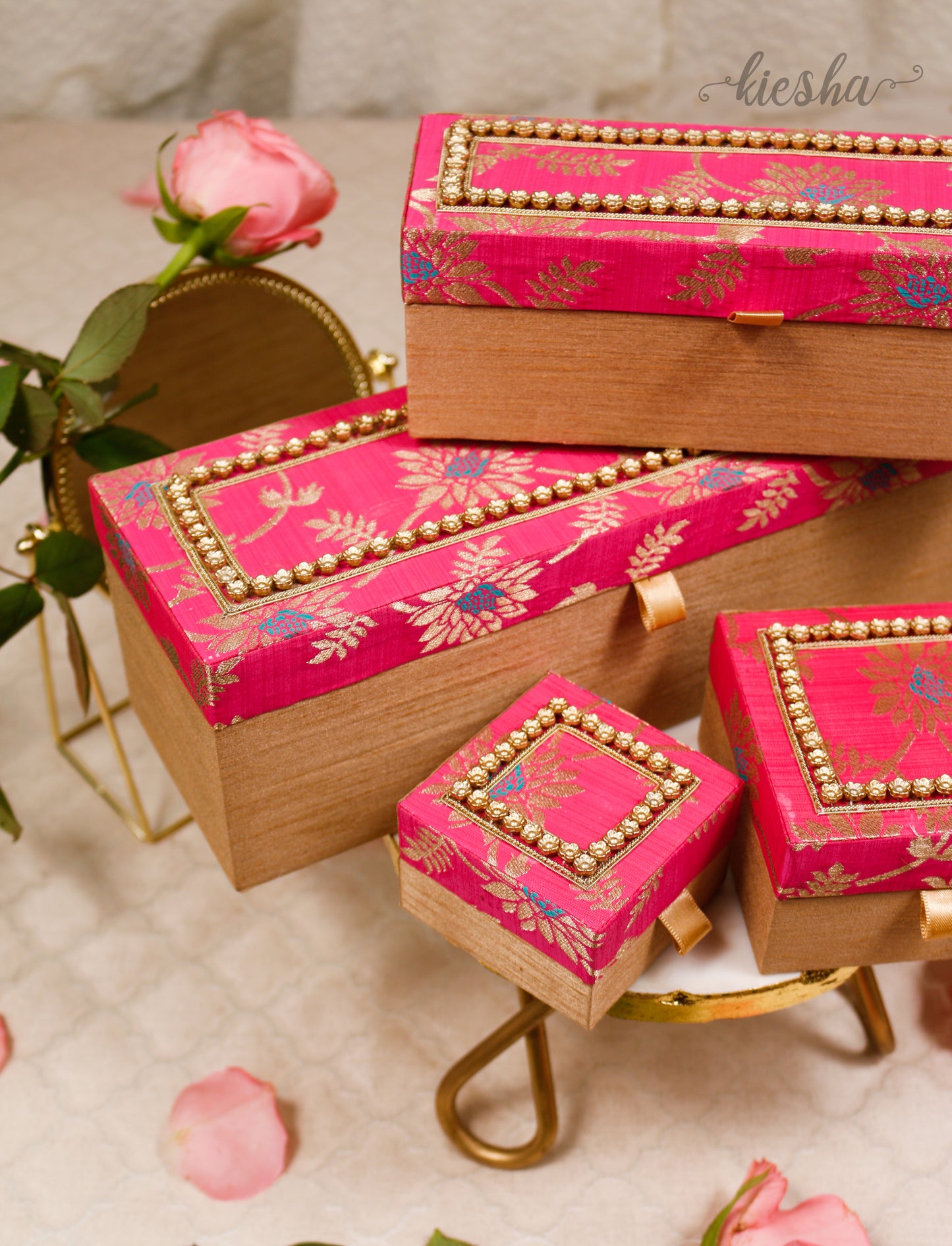 Noor Trousseau Boxes - set of 4