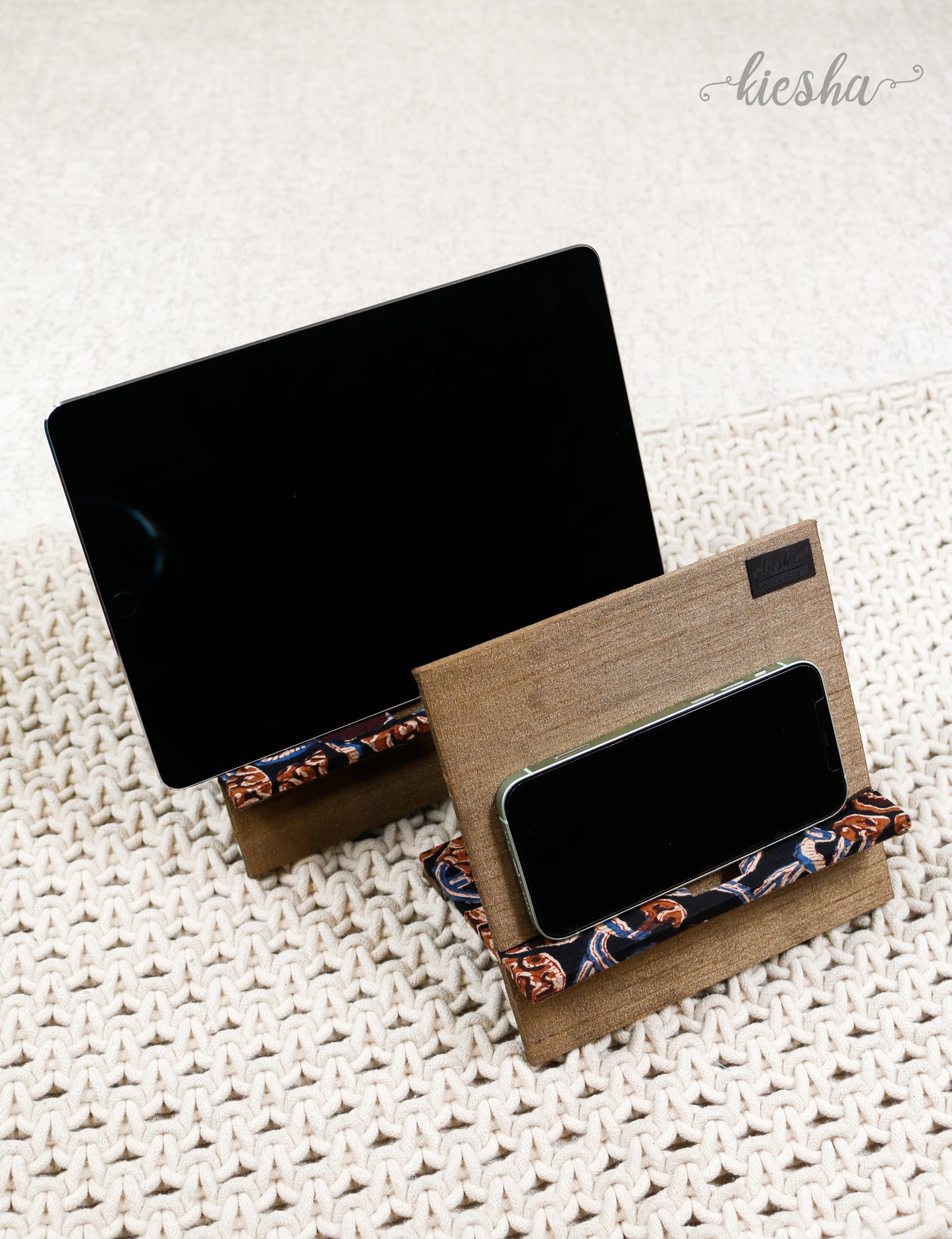 Mobile / Ipad Stand (with Charging Cable Slot)