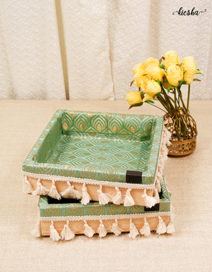 Tassel Brocade Tray