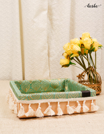 Tassel Brocade Tray