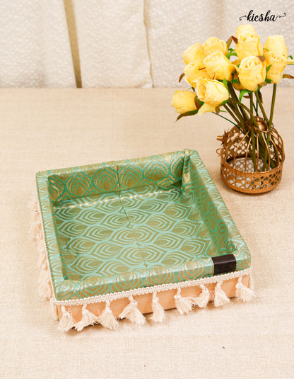 Tassel Brocade Tray